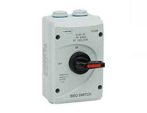 SISO-40 DC isolator switch