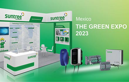SUNTREE ouvre la voie avec des solutions photovoltaïques, de stockage d'énergie et de recharge à GREEN EXPO 2023
