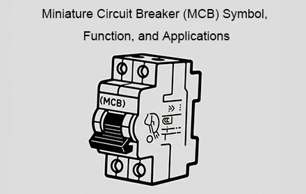 Miniature Circuit Breaker (MCB) Symbol, Function, and Applications