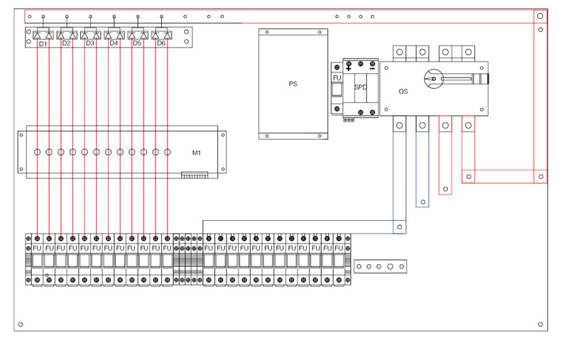 SHLX-PV12/1 Combinateur CC